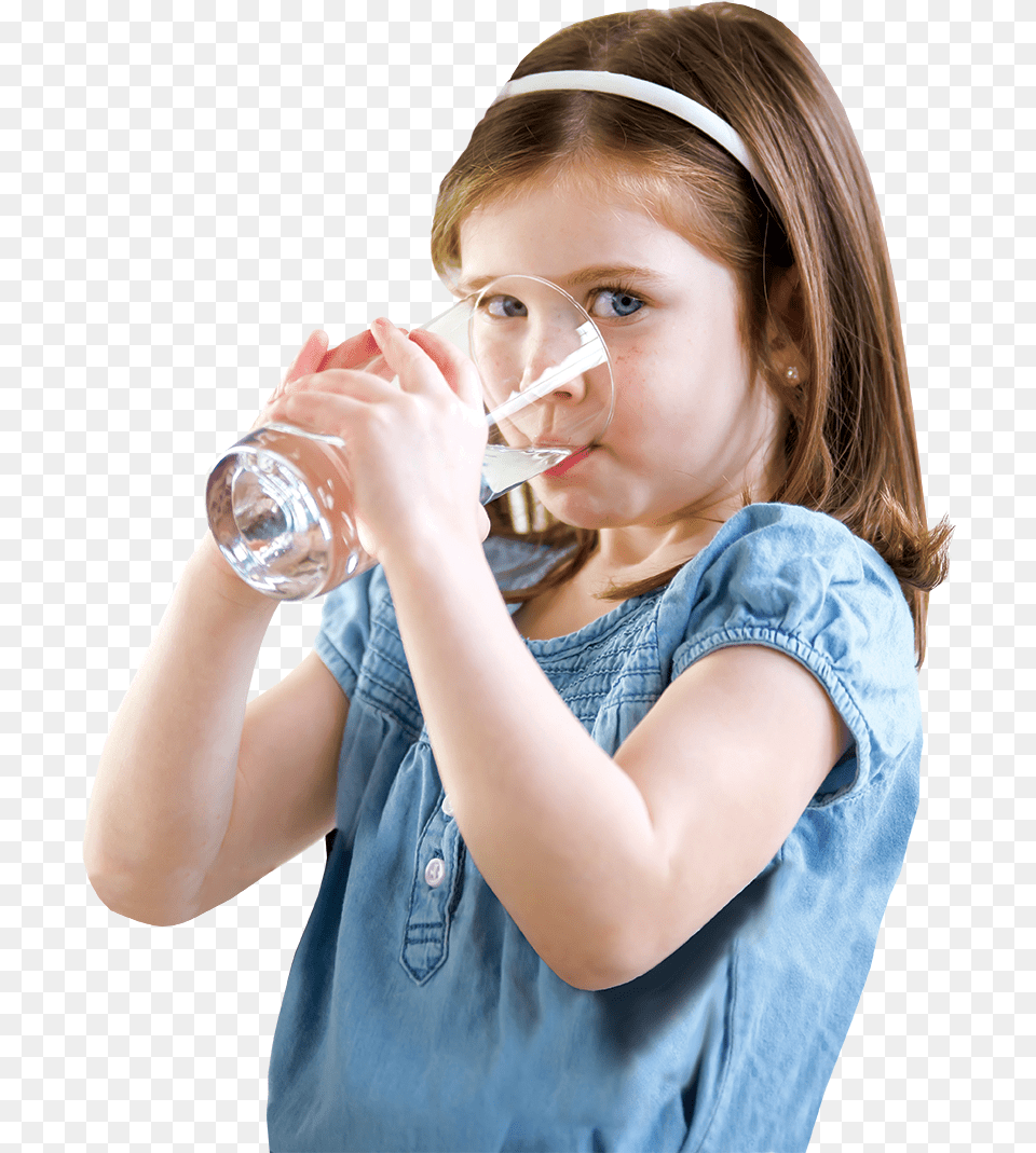 Clipart Water Potable Water Girl Drinking Water, Child, Female, Person, Beverage Free Png