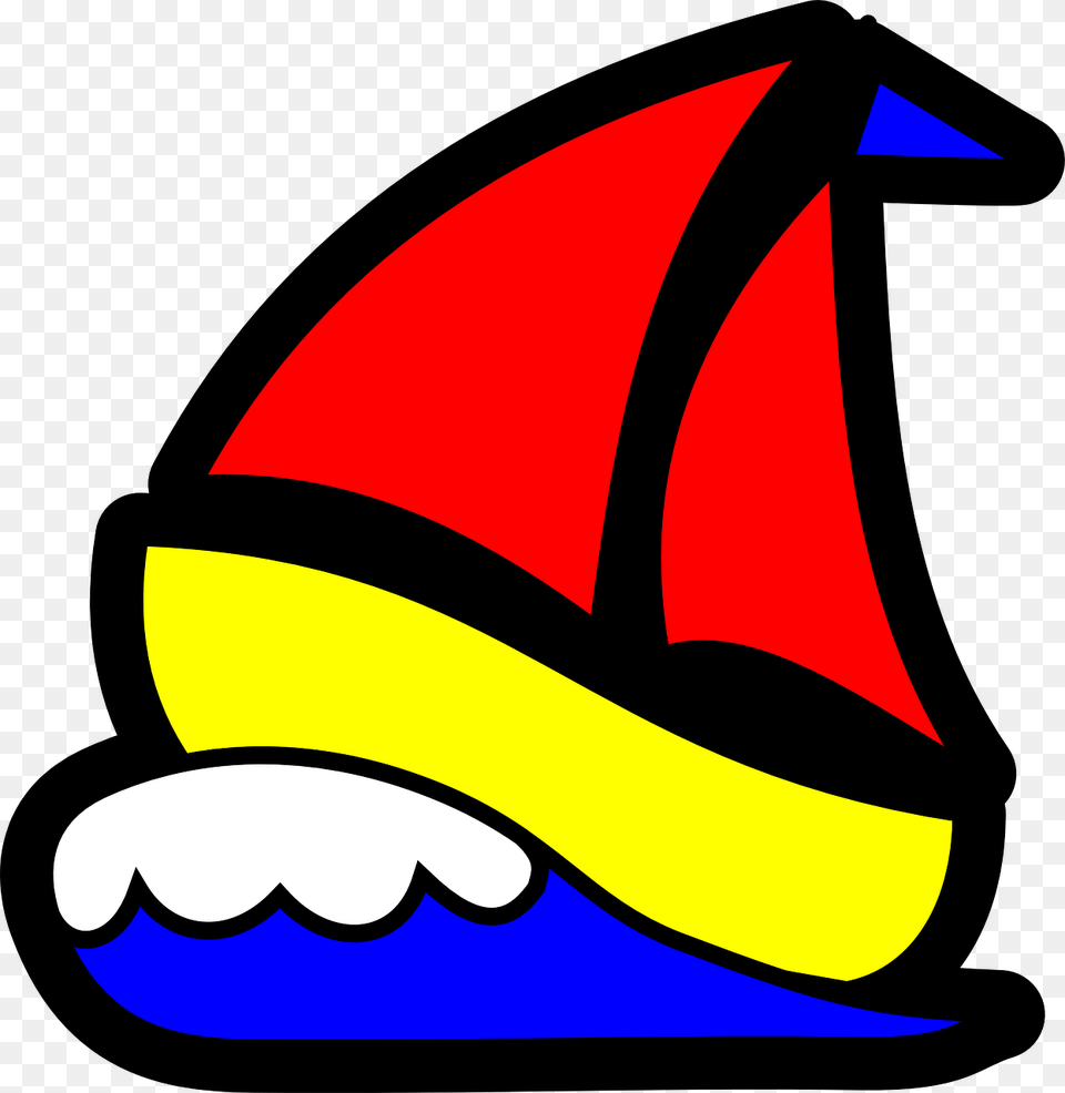 Clipart Waves Sailboat, Hat, Cap, Clothing, Shoe Png