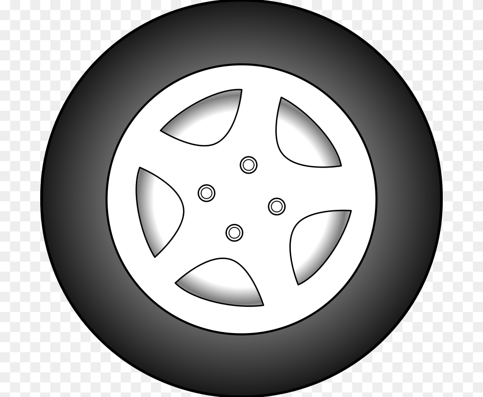 Clipart Wheel Stormcloud, Alloy Wheel, Vehicle, Transportation, Tire Free Png Download