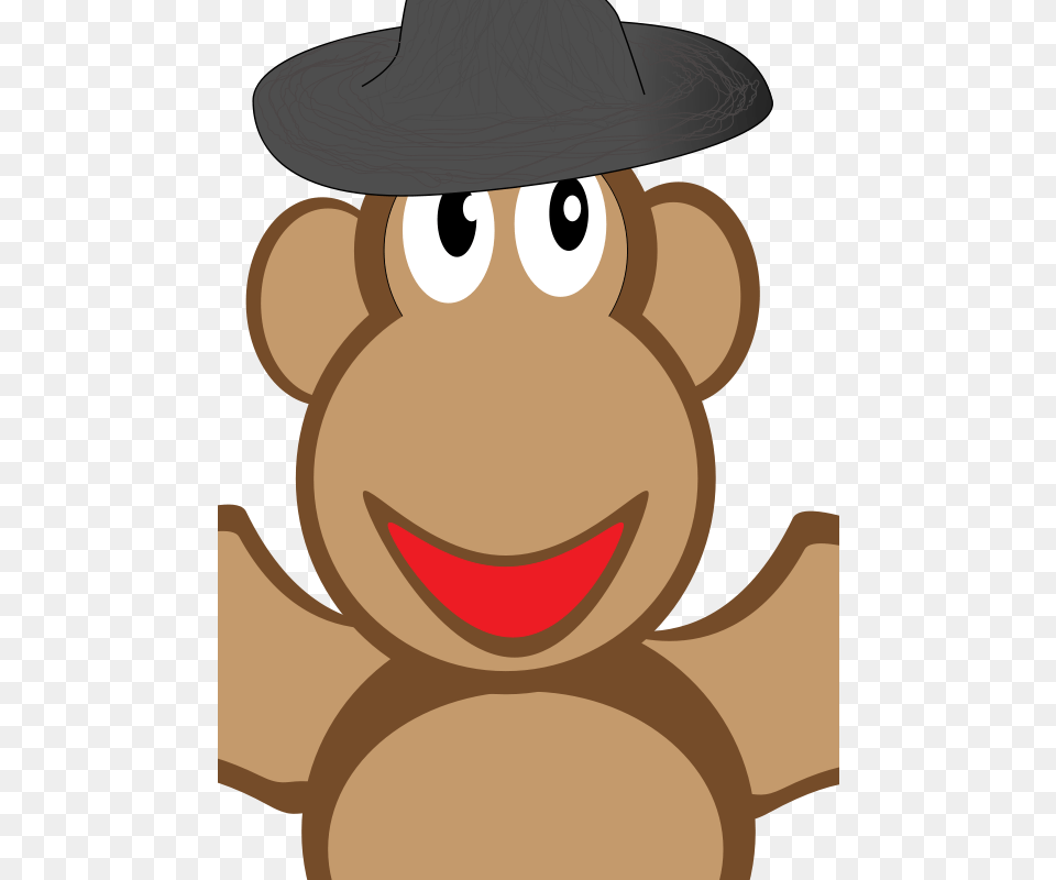 Clipart Wizard Monkey Demonrulerex, Teddy Bear, Toy, Person Png Image