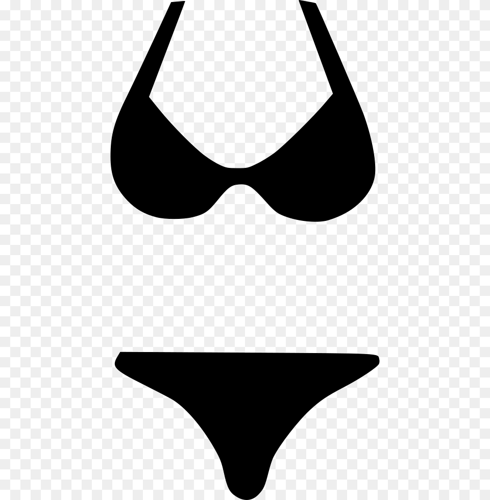 Clipart Woman Swimsuit Bathing Suit Clipart, Stencil Free Png Download