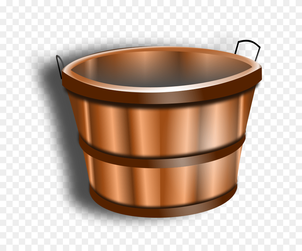 Clipart Wooden Bucket, Cookware, Pot Png