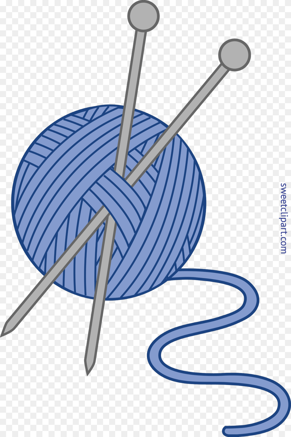 Clipart Yarn Ball Clip Art, Blade, Dagger, Knife, Weapon Free Png Download