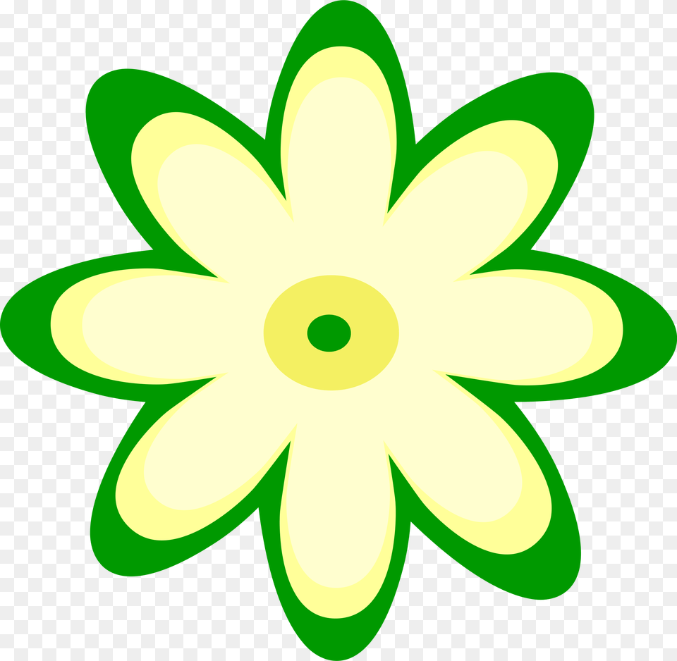 Clipart Yellow, Daisy, Flower, Green, Plant Free Transparent Png