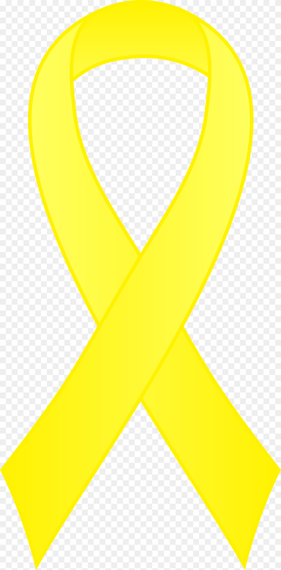 Clipart Yeloow Ribbon, Gold Free Transparent Png