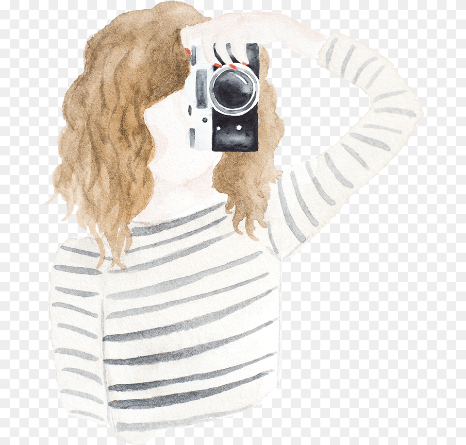 Clipart4 Ohsnap Instant Camera, Photography, Adult, Person, Woman Png Image