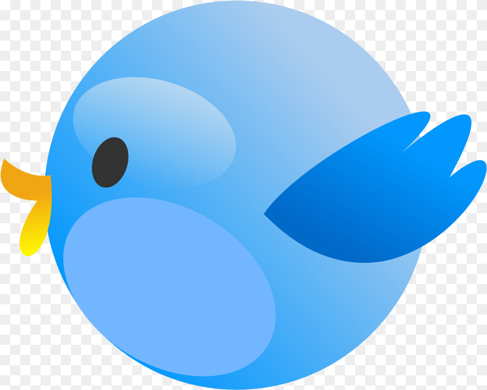 Clipartblue Bird Twitter Icon Free Download Clipart Bird Blue, Night, Astronomy, Moon, Nature Png