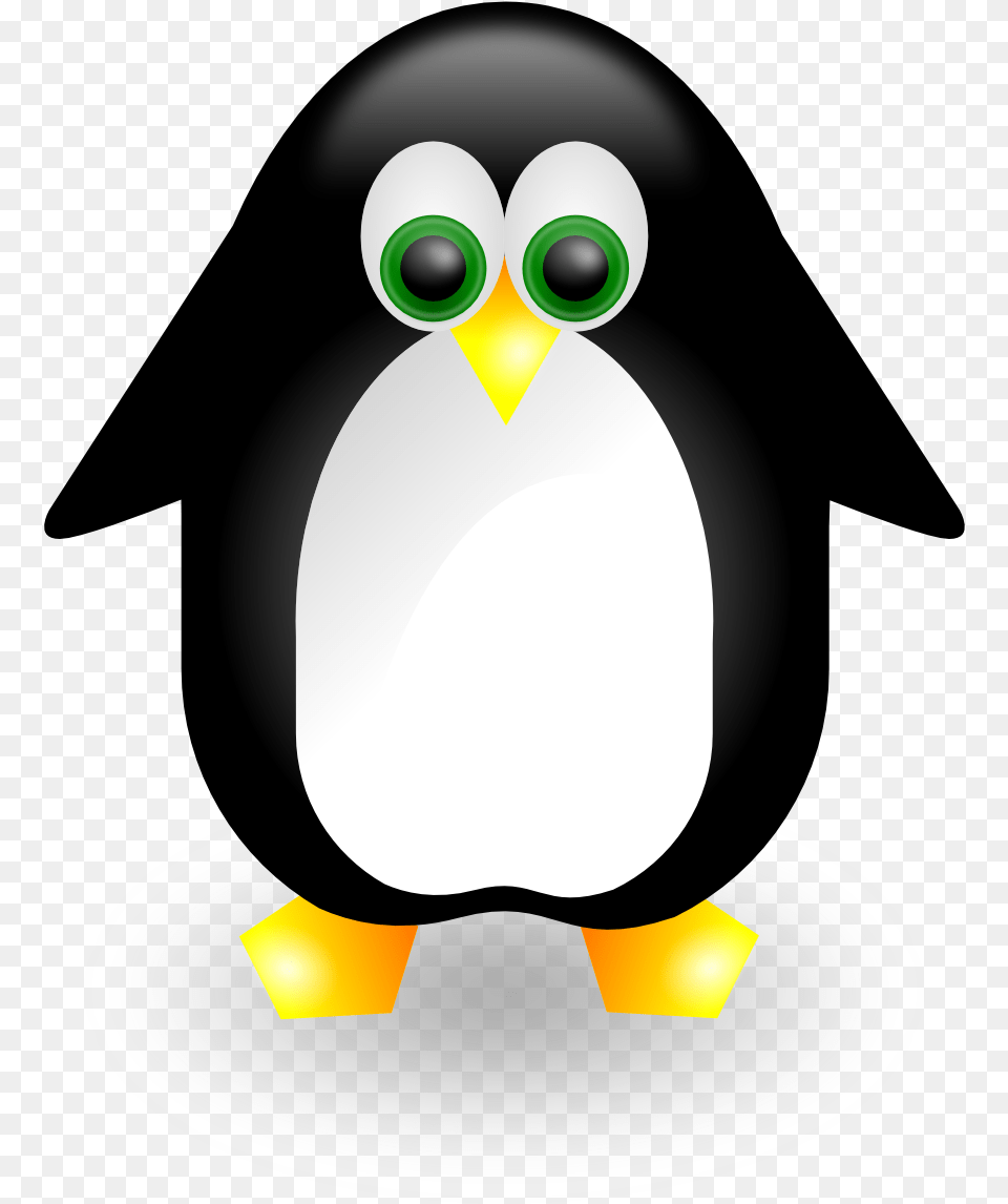 Clipartist Net Clip Art Penguin 2 Linux Svg, Animal, Bird, Clothing, Hardhat Png
