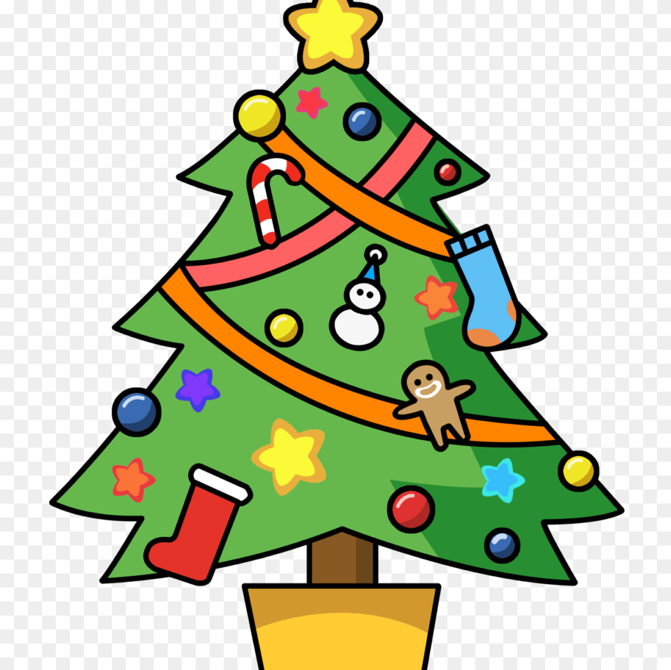 Clipartristmas Tree Clip Art Cutouts Bing Free Trees Trimming, Christmas, Christmas Decorations, Festival, Christmas Tree Png Image