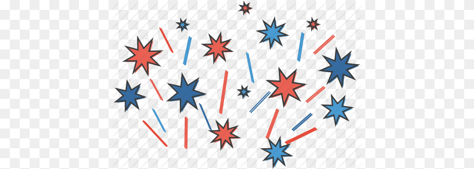 Cliparts 4th Of July Fireworks Clipart Characters 4th Of July Fireworks Icon, Festival, Hanukkah Menorah, Pattern Free Png