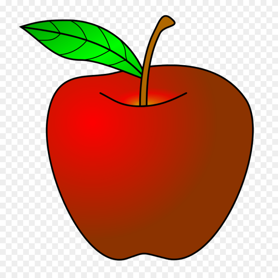 Cliparts Apple Clipart Plant, Produce, Fruit, Food Free Png Download