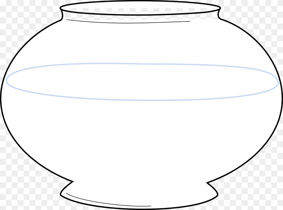 Cliparts Black And White Filter Tank For Aquarium, Jar, Pottery, Vase, Urn Png Image