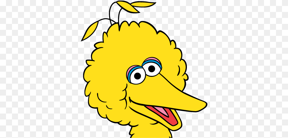 Cliparts Cartoon Sesame Street Big Bird, Animal, Beak, Bear, Mammal Png