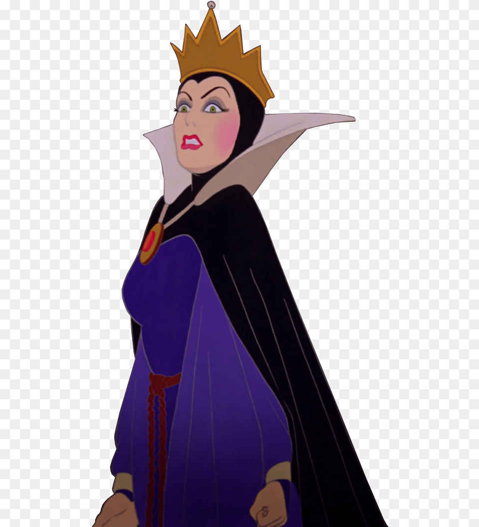 Cliparts De La Primera Gran Villana De Disney Disney Reina De Blancanieves, Adult, Fashion, Female, Person Png