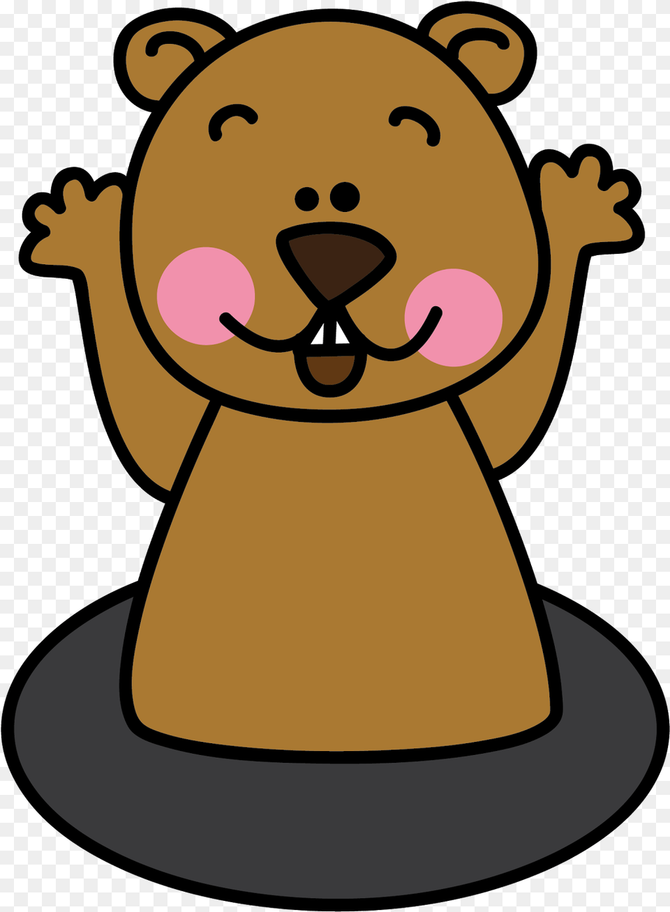 Cliparts Clip Groundhog Clipart, Bag, Animal, Wildlife, Mammal Free Png Download