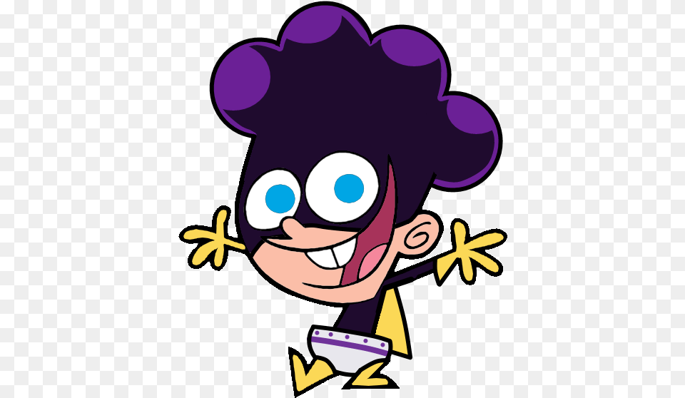 Cliparts For Free My Hero Academia Fairly Odd Parents, Purple, Baby, Person, Cartoon Png
