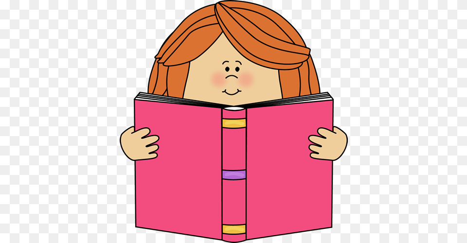 Cliparts Lady Book, Person, Reading, Publication, Face Png Image