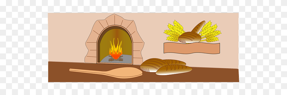 Cliparts Oven Bread, Fireplace, Hearth, Indoors, Cutlery Free Png