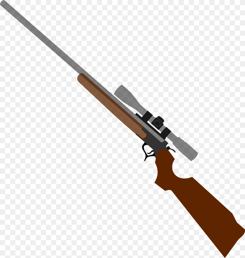 Cliparts Rifles Sniper Clipart, Firearm, Gun, Rifle, Weapon Png Image