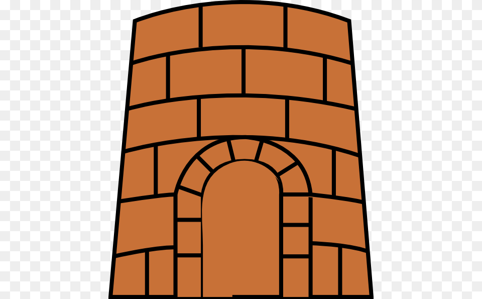 Cliparts Wooden Fortress, Arch, Architecture, Brick, Nature Free Png Download