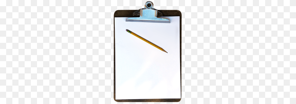 Clipboard Pencil, White Board Free Png Download