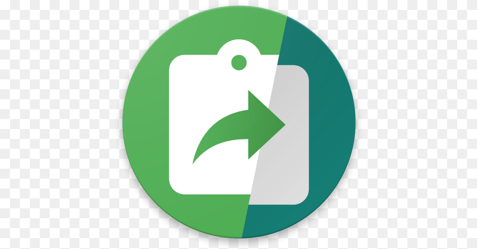 Clipboard Actions U0026 Notes Apps On Google Play Clipboard Actions App, Symbol, Recycling Symbol, Disk Png Image