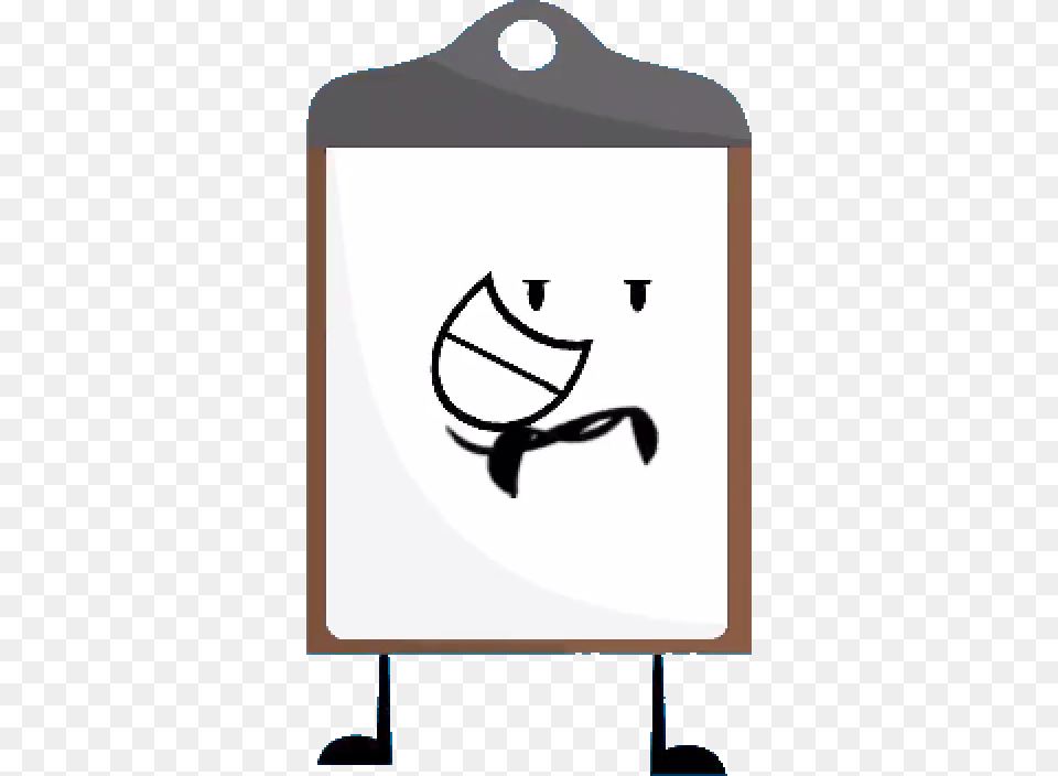 Clipboard Bfdi Clipboard, White Board, Smoke Pipe, Clothing, Hat Free Transparent Png