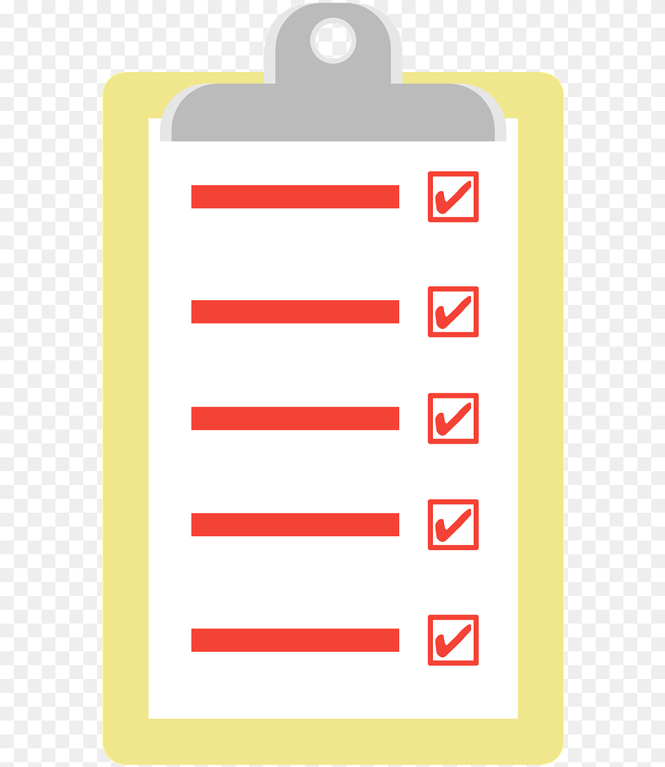 Clipboard Checklist Business Picture Parallel, First Aid, Page, Text, Electronics Free Png