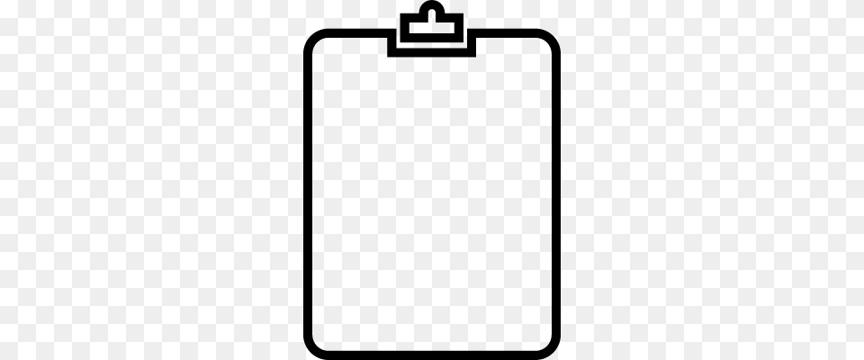 Clipboard Clip Art Black And White, Gray Png