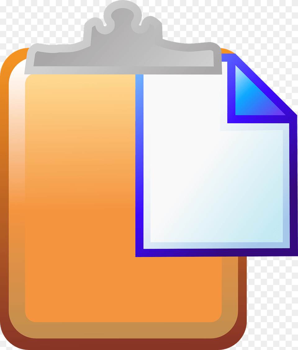 Clipboard Clip Art Paste In Computer, File Binder, File Folder, File, Text Free Png Download
