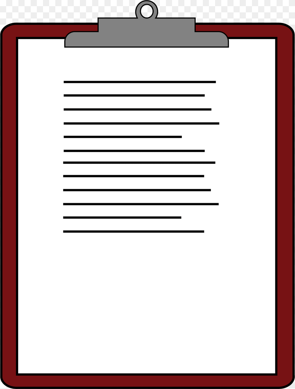 Clipboard Clipart, Page, Text Free Transparent Png