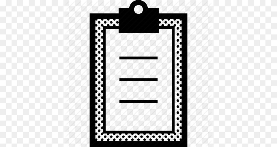 Clipboard Content List Paste Survey Task Icon, Drawer, Furniture, Cabinet, Architecture Png Image