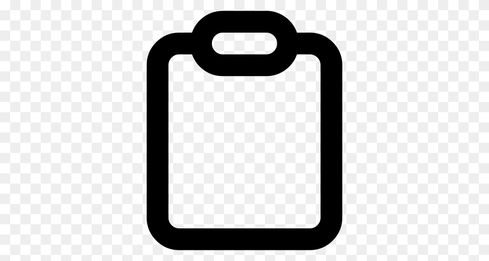 Clipboard Document List Icon With And Vector Format For, Gray Png Image
