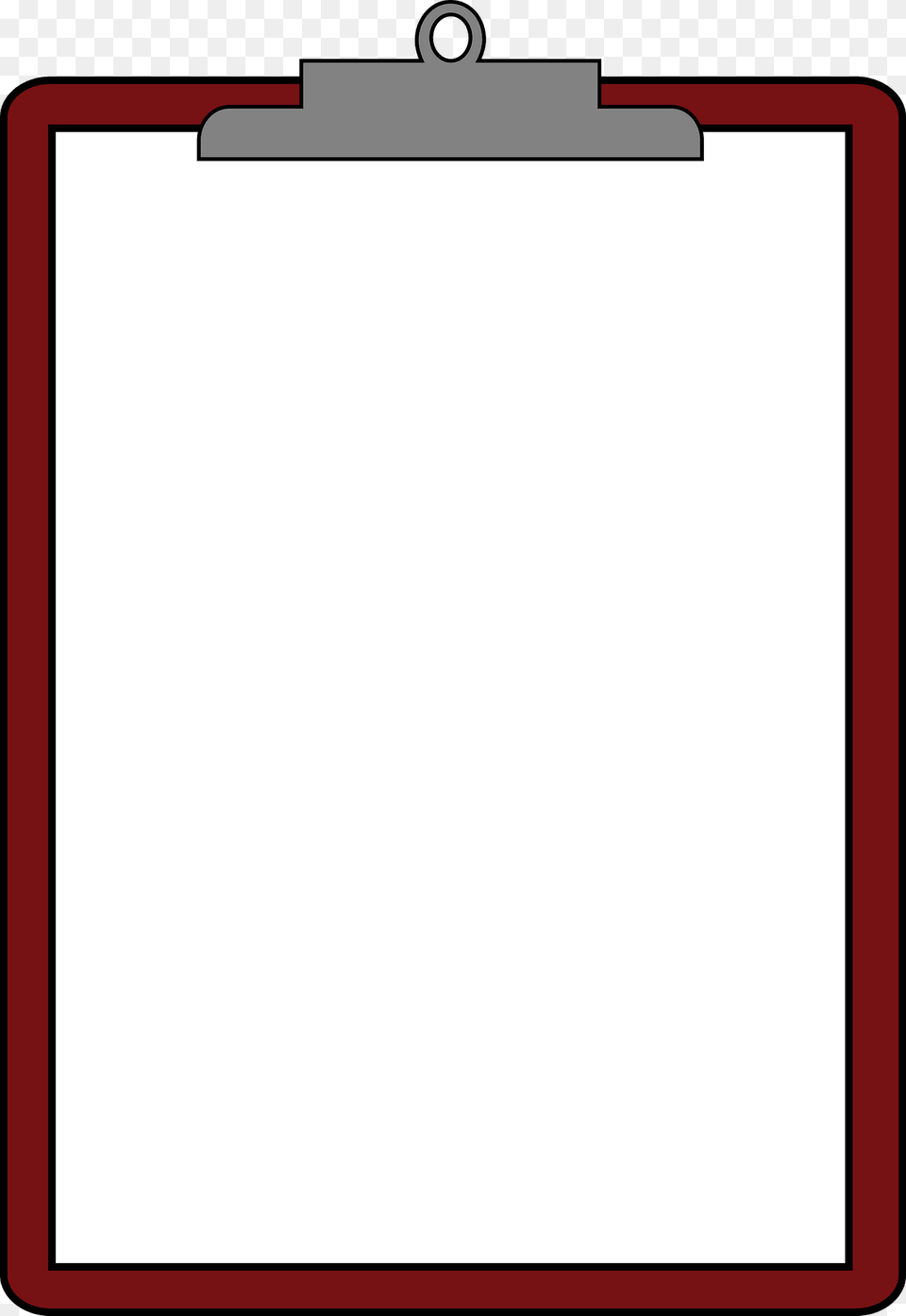 Clipboard Empty Clipart, White Board Free Transparent Png