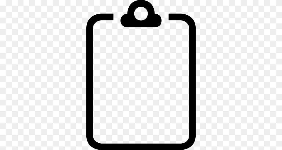 Clipboard Icon With And Vector Format For Unlimited, Gray Free Png Download