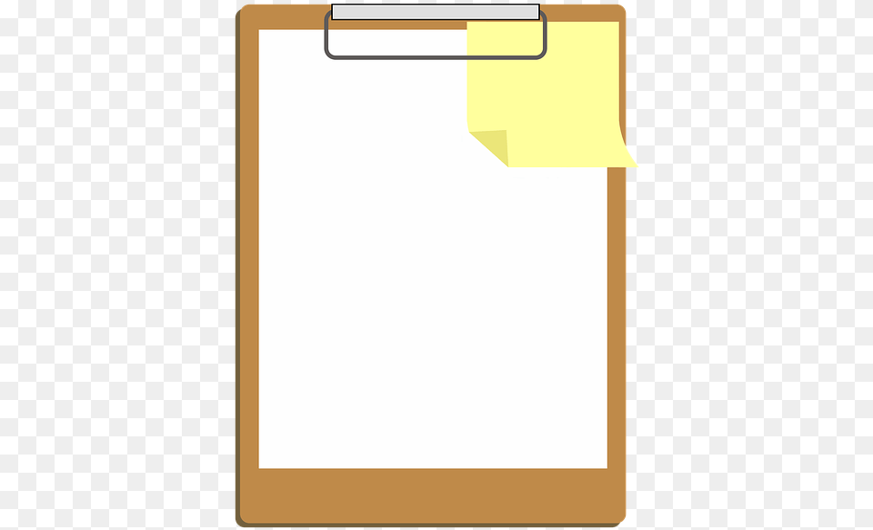 Clipboard With Paper Clipart, White Board, Text, File Binder, File Folder Free Png