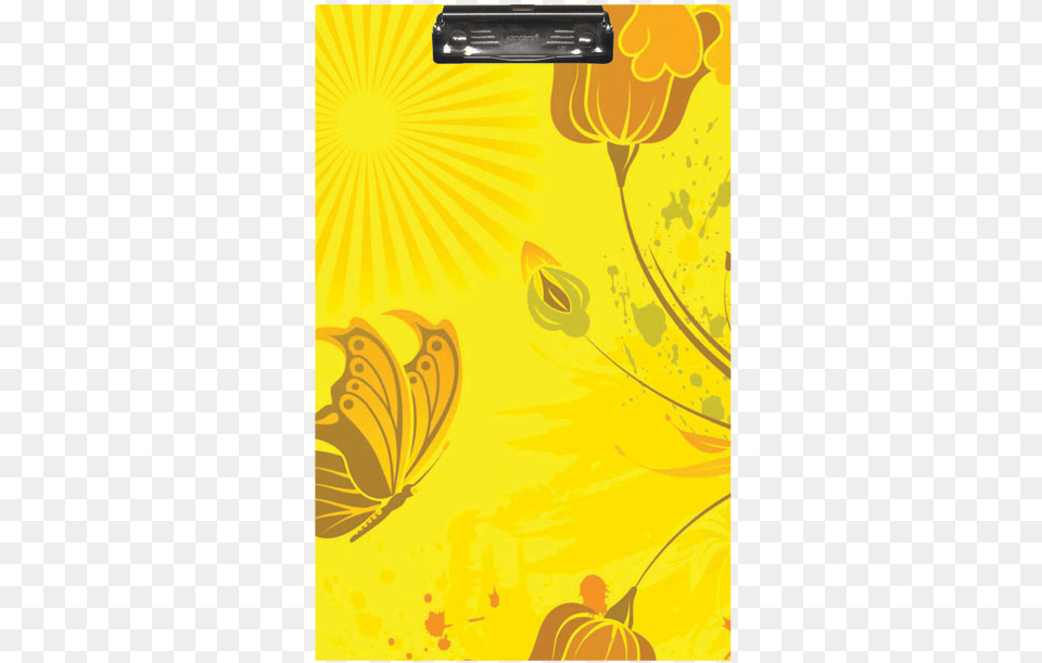 Clipboard Yellow Sterling Clip And Drawing Board, Art, Graphics, Weapon, Painting Free Transparent Png