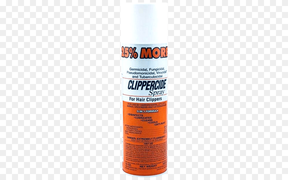 Clippercide Spray For Hair Clippers, Tin, Can, Spray Can, Bottle Png