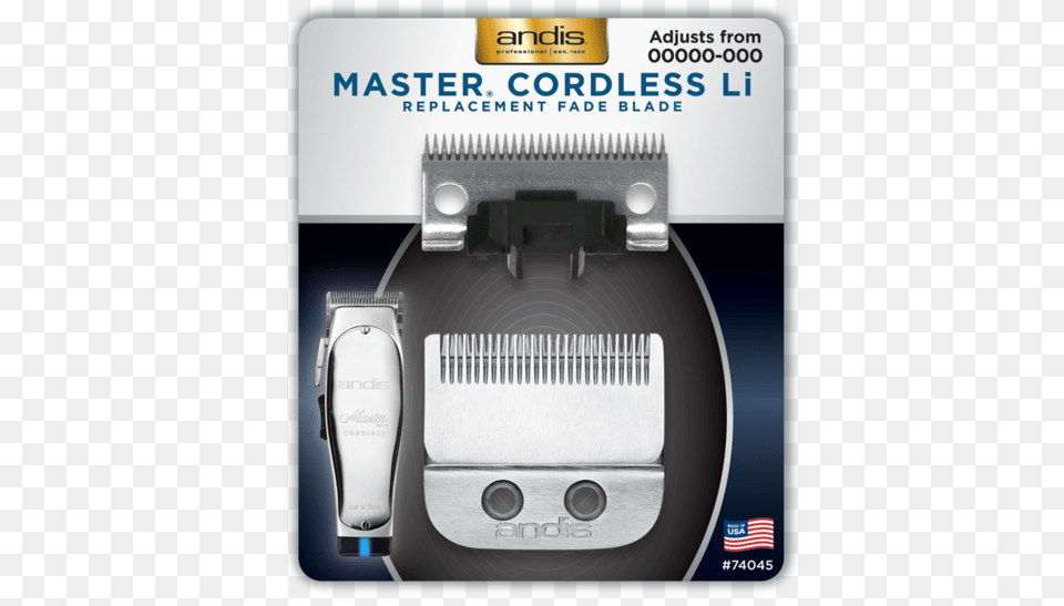 Clippers U0026 Shaving U2013 Herdzco Supplies Andis Master Cordless Blade, Computer Hardware, Electronics, Hardware, Adapter Free Png Download