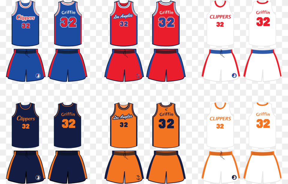 Clippers Uniforms, Clothing, Shirt Png