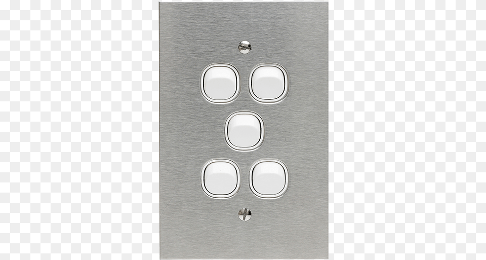 Clipsal Stainless Steel Switch, Electrical Device, Smoke Pipe Free Png