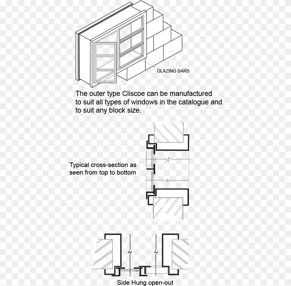 Cliscoe Outer Type Windows Diagram, Cabinet, Furniture Free Png Download