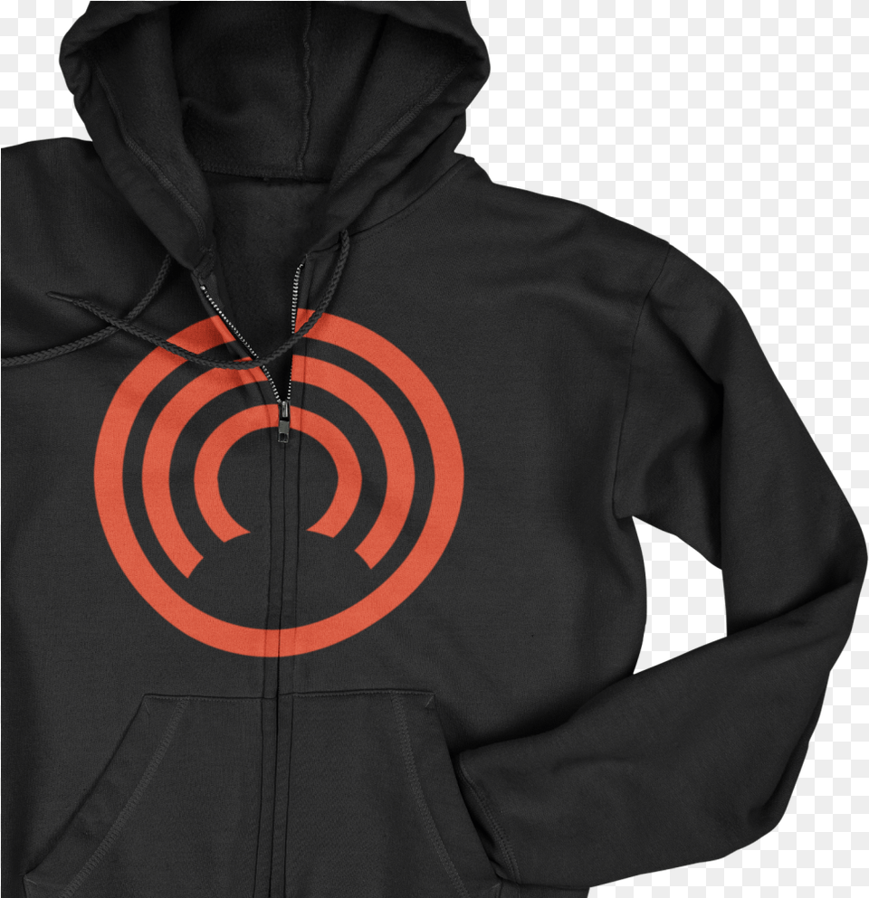 Cloak C Bl Zip Hoodie Hoodie, Clothing, Hood, Knitwear, Sweater Png Image