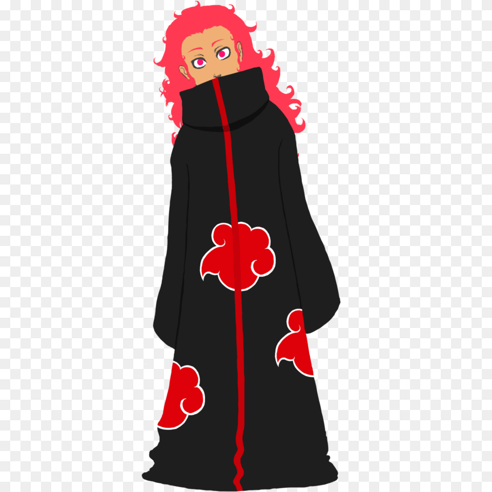 Cloak Drawing Akatsuki Akatsuki Cloak Drawing, Fashion, Baby, Person, Face Free Transparent Png