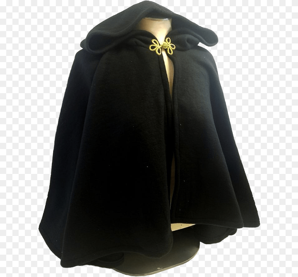 Cloak Jacket Background Black Short Cloak, Clothing, Coat, Fashion, Cape Free Transparent Png
