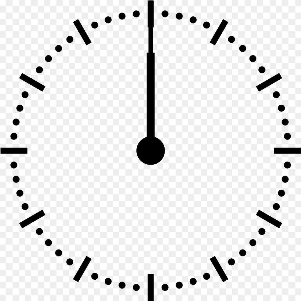 Clock 00 00, Gray Png Image