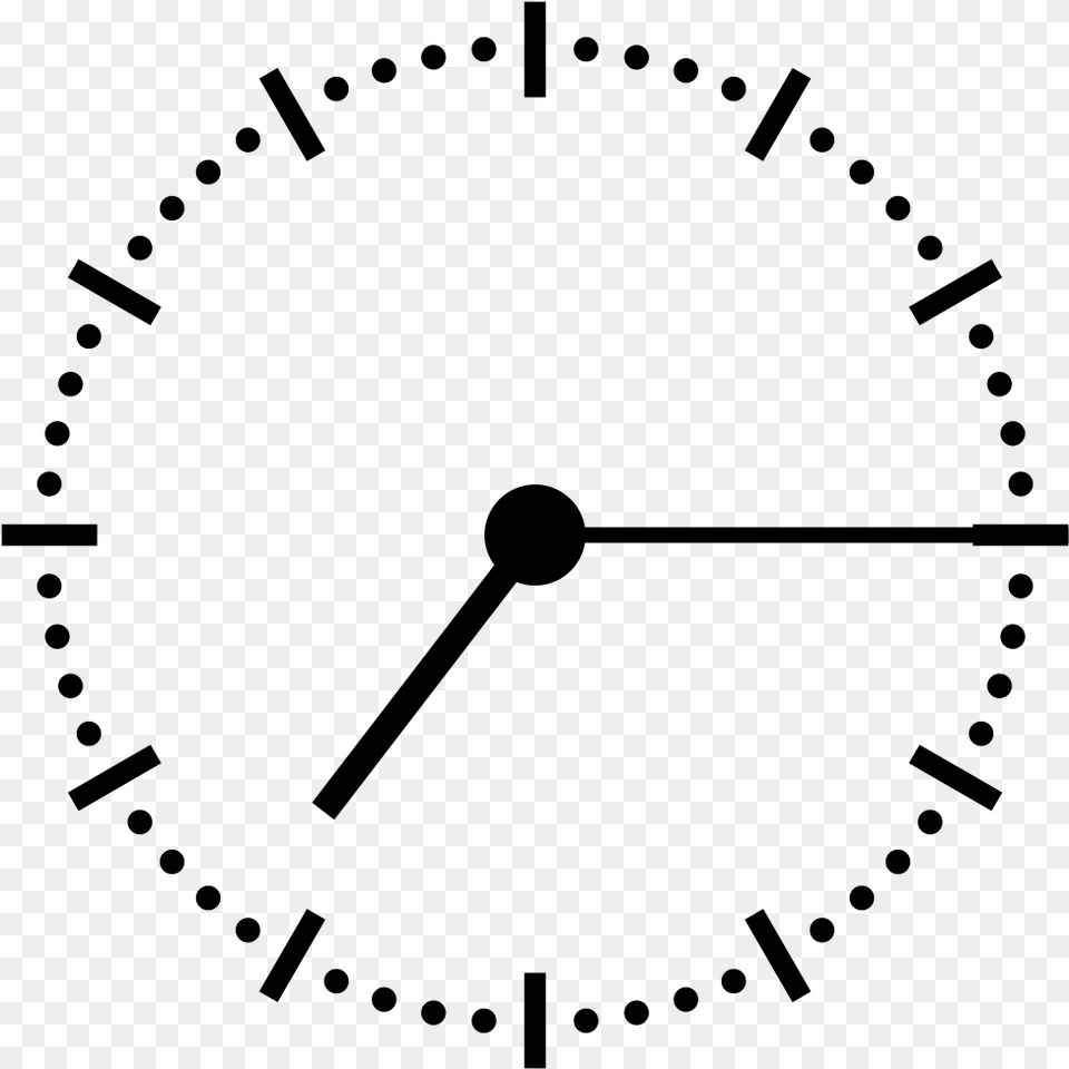 Clock 10, Gray Free Png Download