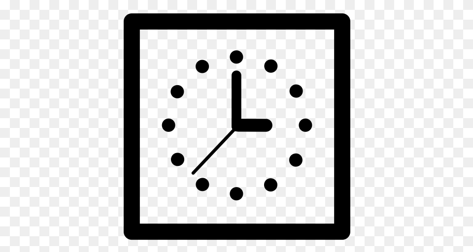 Clock, Gray Free Transparent Png