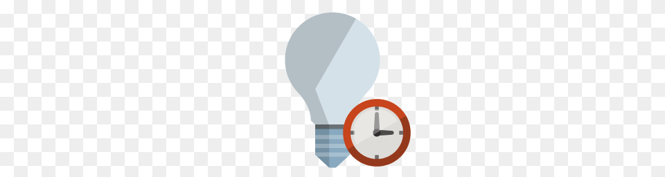 Clock, Light, Lightbulb Png