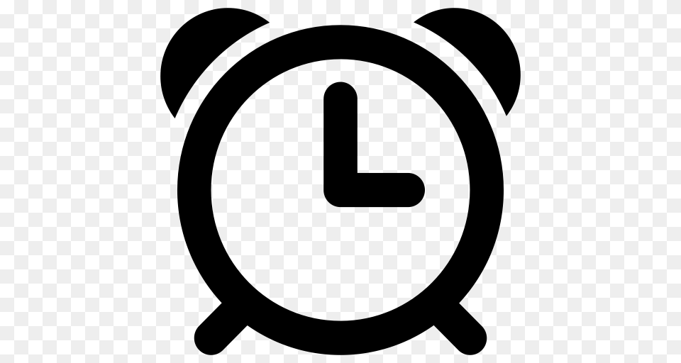 Clock, Gray Free Png
